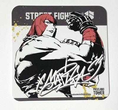 Street Fighter 6 SF6 Marisa Collaboration Cafe Limited Coaster