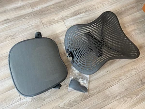 Herman Miller Mirra Chair Replacement Seat Pan & Backrest support Graphite 3Q11