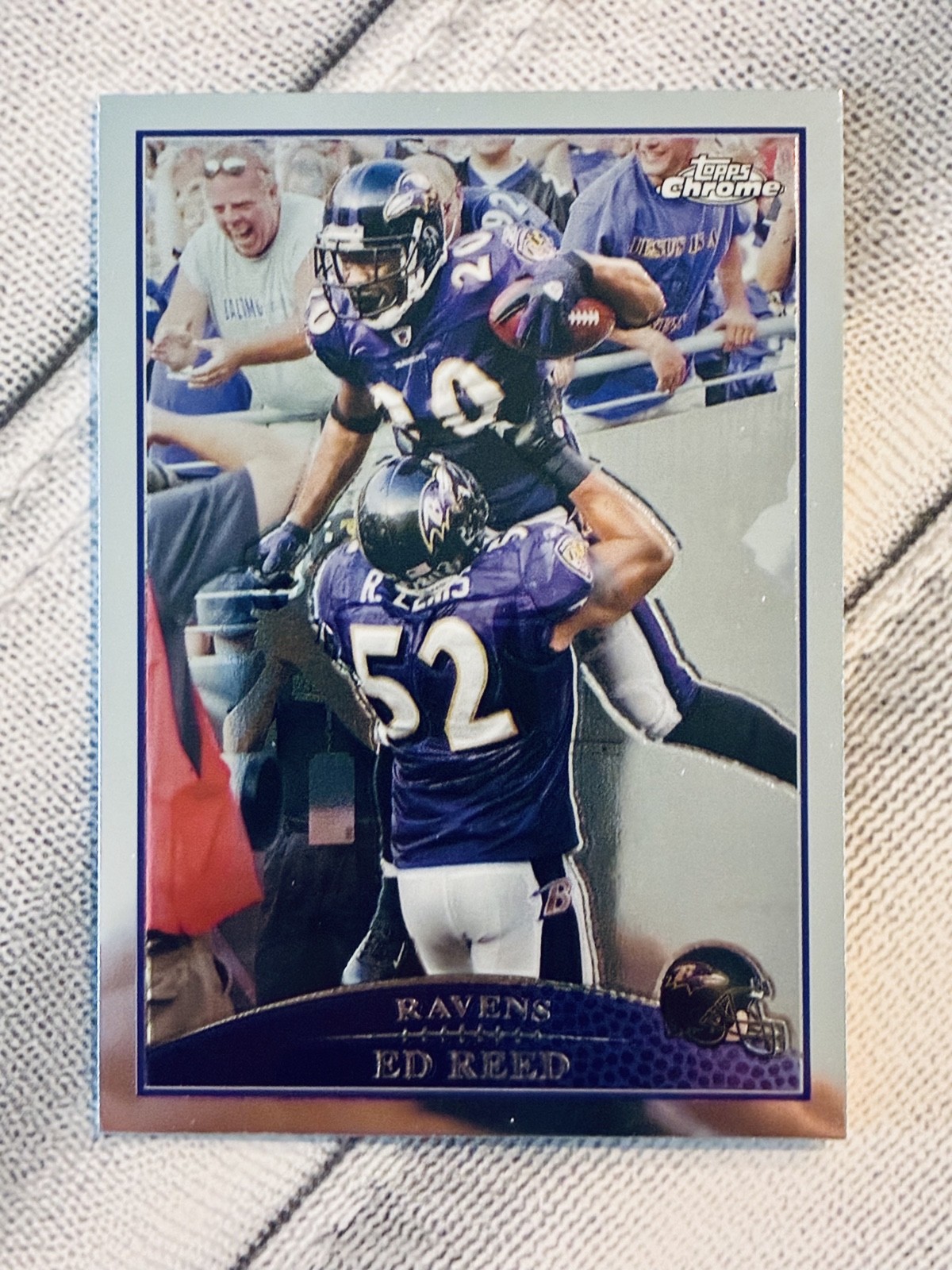 2009 Topps Chrome Ed Reed #TC16 Legendary Baltimore Ravens