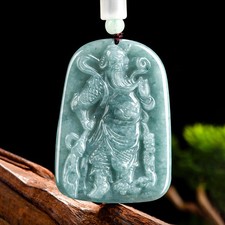 Natural Genuine Green A Jade Jadeite China St...