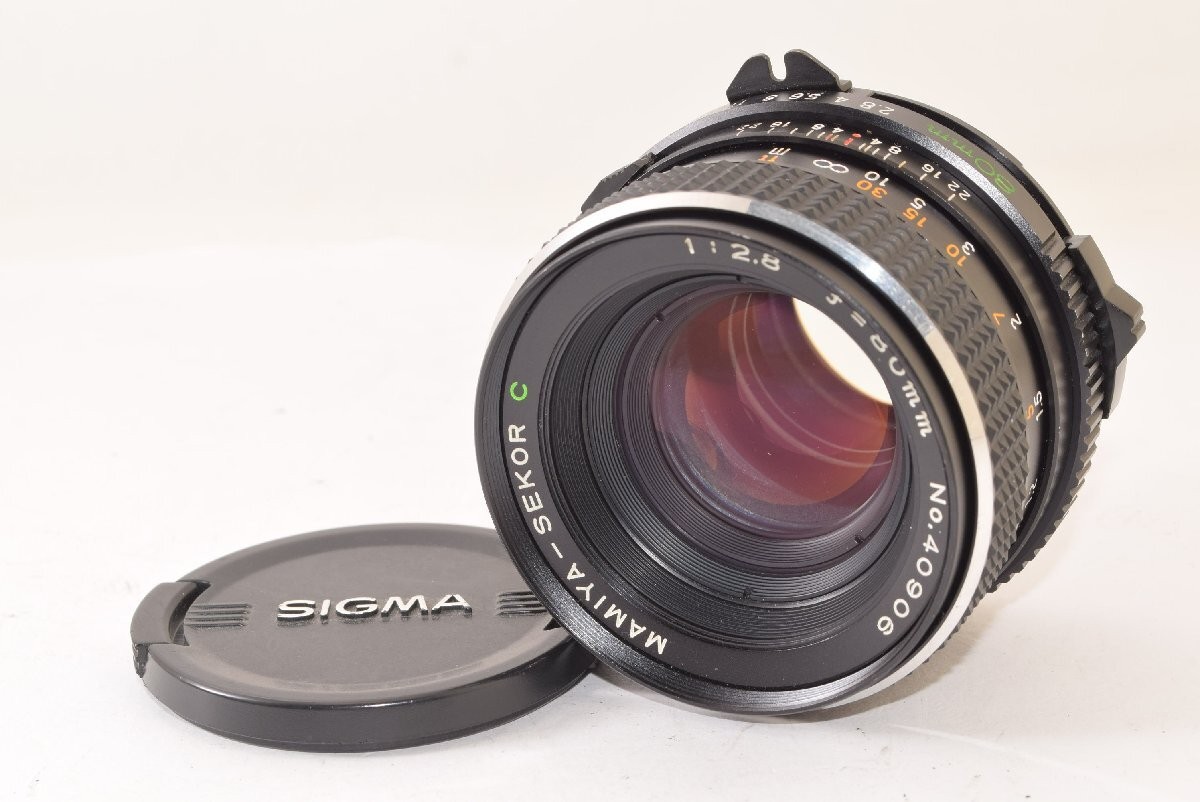 MAMIYA SEKOR C 80mm F2.8 マミヤ Mamiya C System Review Part 2: Mamiya-Sekor 80mm f2.8 - 50mmF2
