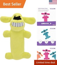 Loofa Dog Plush Toy - Squeaky Toy for All Dogs - Extra Soft Plush - Stuffed A...