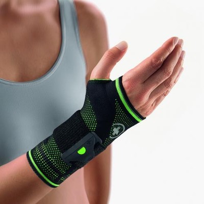 2x BORT ManuBasic Sport Bandage re.M schw./grün 1 ST
