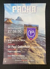 PACHA Perfecto Presents Paul Oakenfold & Trevor Fung 27.06.00 Poster.