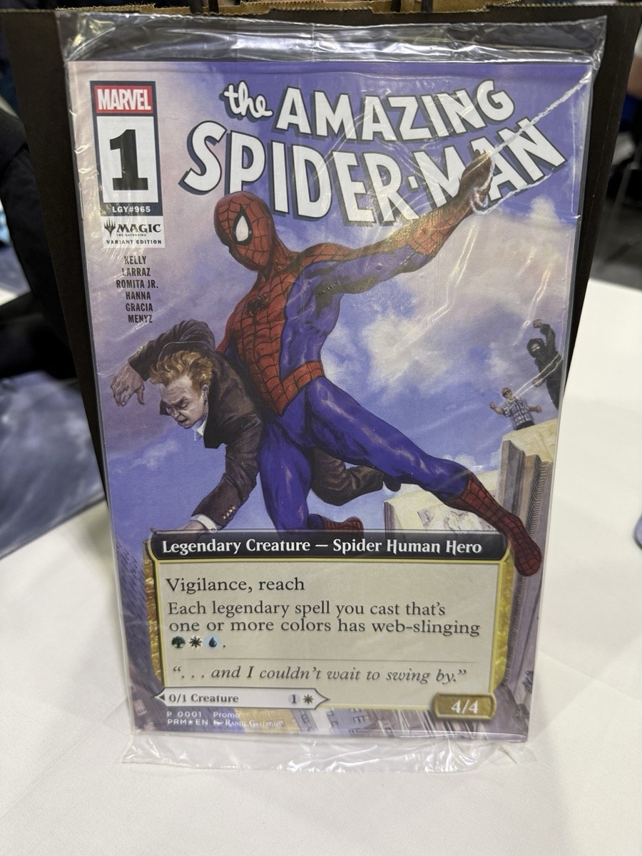 the amazing spiderman スパイダーマン　コミック　mtg The Amazing Spider-Man Magic The Gathering Magiccon Atlanta Comic