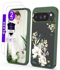 for Google 10/10 Google Pixel 10 / 10 Pro Golden Shield Flower Series-Gardenia