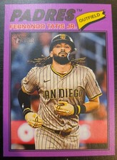 2026 Topps Heritage Purple Border - Fernando Tatis Jr. #322 Padres Mint!