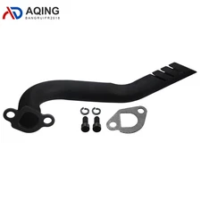 Black Exhaust Pipe Header Kit For Predator 212cc 224cc 196cc 5.5hp 6.5hp Go Kart