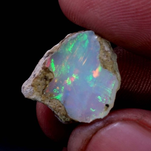 Ethiopian BIG Fire Opal Welo Rough 09.20 CTs AAA+ FIRE Cutting Grade USA DEALER - Picture 4 of 12