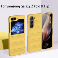 For Samsung Z Fold5 Flip5 Fold4 Flip4 Fold3 Flip3 Silicone Shockproof Case Cover