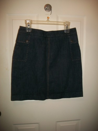 Tommy Hilfiger dark wash denim skirt size 8 NWOT - Picture 5 of 9