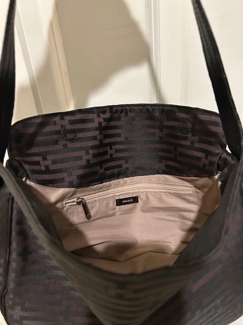 Nina Ricci Logo Shoulder Bag - Women | Color: Brown/Black - Image 4 of 4