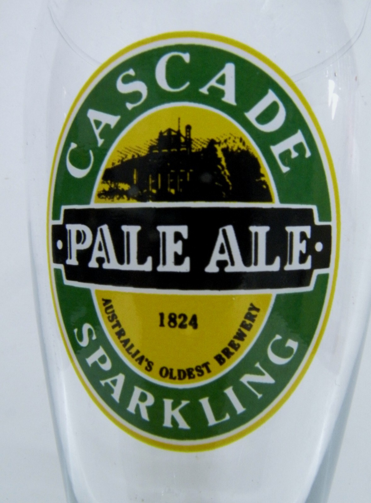 Cascade Sparkling Pale Ale Beer Glass vgc (6 5/8" x 2 1/2") eBay