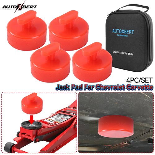 4x Jack Pucks Jacking Lift Pad Bag for Chevrolet Corvette C5 C6 C7 Polyethylene - Imagen 1 de 10