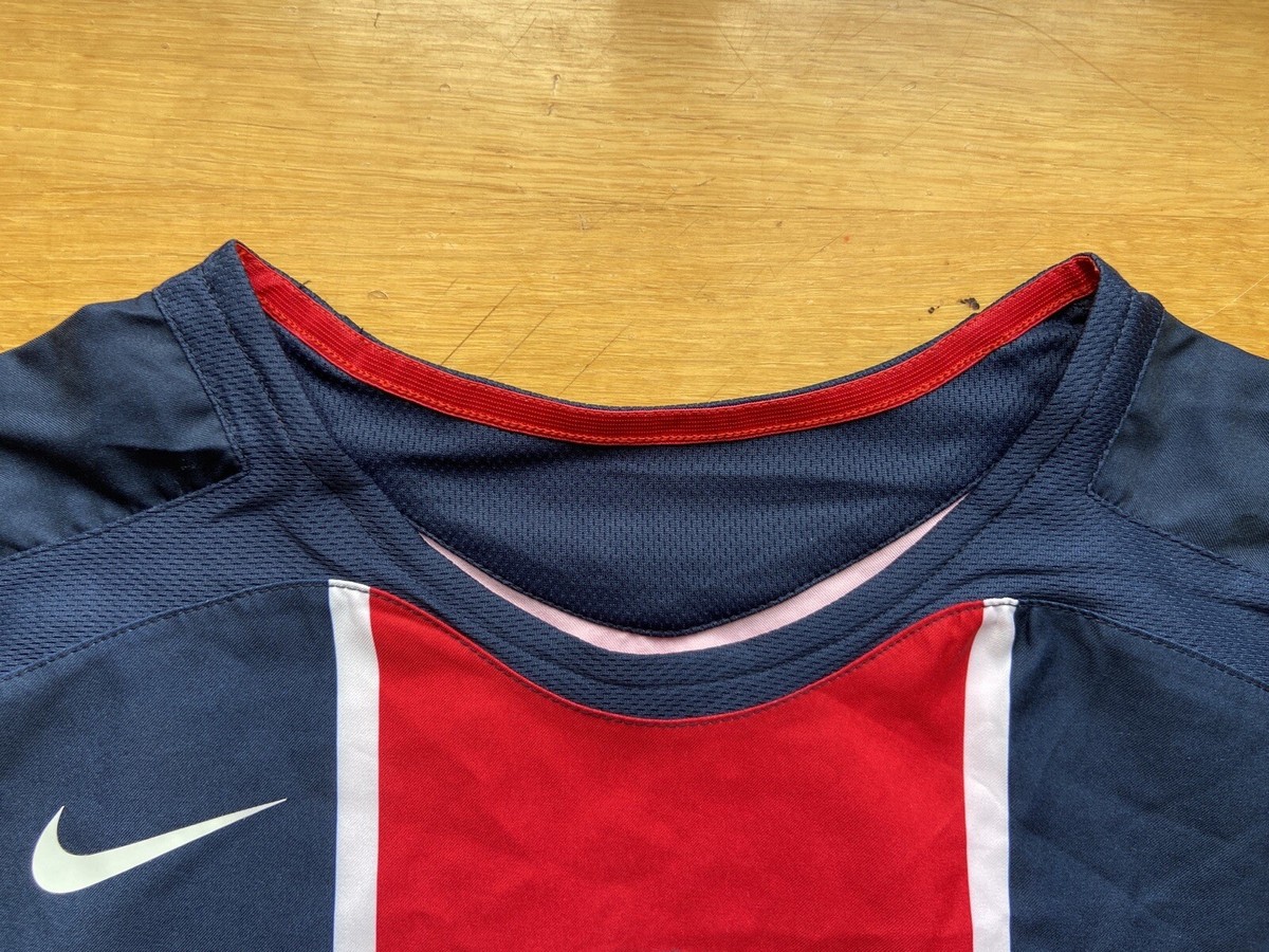 PARIS SAINT GERMAIN 2005 2006 FOOTBALL SHIRT SOCCER JERSEY NIKE