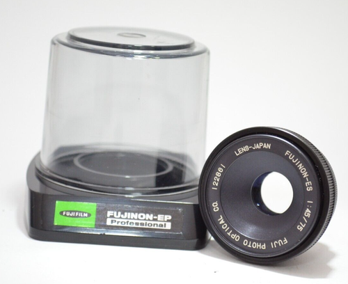 【Top Mint】FUJINON ES 75mm f/4.5 M39 mount case set from Japan #298