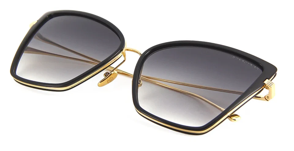 *Auténtico* DITA SUNBIRD 21013* Negro/Dorado * Gafas de sol *Precio de venta sugerido por el fabricante $500+* Difícil de encontrar *NUEVO* Foto 4 de 4