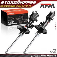 2x Stoßdämpfer Gasdruck Vorne Links Rechts für Suzuki Grand Vitara II JT TD TE