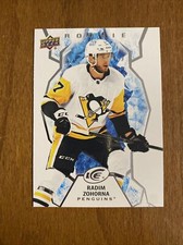 Radim Zohorna 2021-22 Upper Deck Ice #113 Pittsburgh Penguins