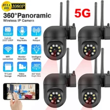 4PCS YiLot Wireless 5G WiFi Security Camera System Smart Outdoor Night Vision HD