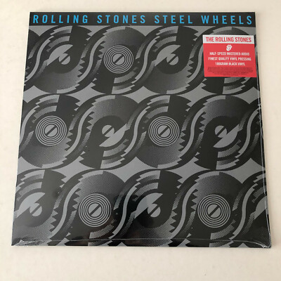 The Rolling Stones: Steel Wheels LP, 180 Gramm Vinyl, half-speed mastered