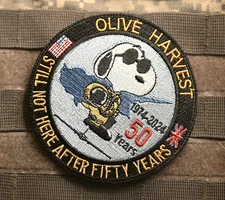 9th SRW U-2 Project CIA Operation OLIVE HARVEST 1974-2024 50-Year vêlkrö PATCH