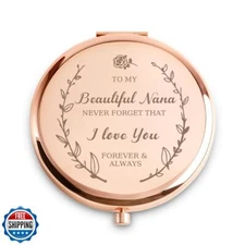 MLLXX Nana Gifts from Grandkids Granddaughter Grandson, I Love You Personaliz