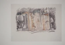 Claes OLDENBURG: Study For The Anthropomorphic Library, Signed Heliogravure