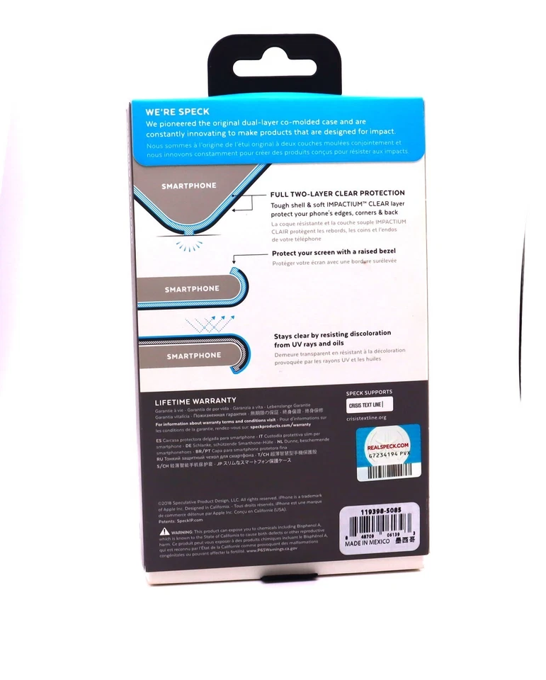Speck Presidio Stay Clear Case For iPhone 8 iPhone 7 iPhone SE 2022 iPhone 2020 - Image 4 of 4