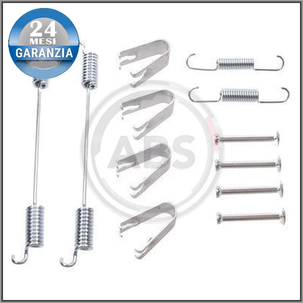 KIT ACCESSORI GANASCE FRENO A.B.S. PER FIAT DOBLO MPV FIAT DOBLO CARGO FIAT DOBL