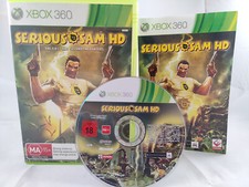 Serious Sam HD Collection - Xbox 360 - RARE - with Manual - Australian Release