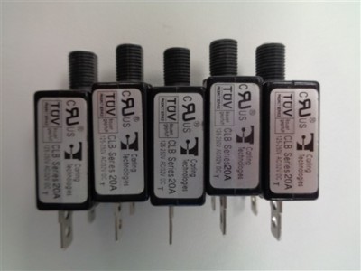 CARLING 125 - 250V SERIES 20A CIRCUIT BREAKER LOT OF (5) MARINE BOAT