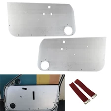 Aluminum Door Panels Fits Honda Civic 96-00 Coupe Hatch EK EJ Card Manual Window