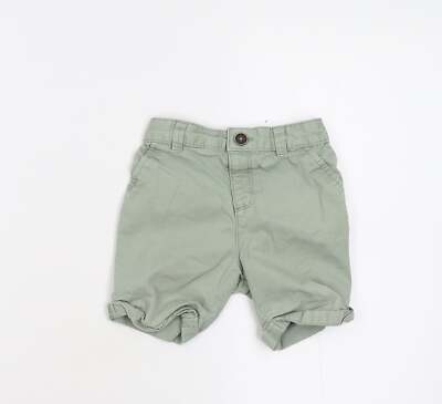 Fred & Flo Baby grüne Baumwolle Cargohose Größe 12-18 Monate