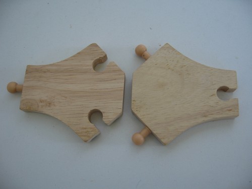 Two Turnout / Points for Wooden Train Track ( fits Brio Thomas ) j - Picture 4 of 4