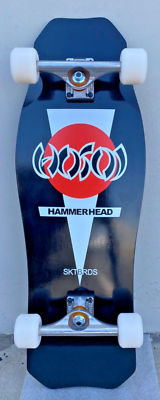 Christian Hosoi Black Hammerhead NOS Reissue Complete Skateboard