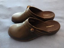 NWT Croft & Barrow Women's  Black Clog Shoes - Size 9.5