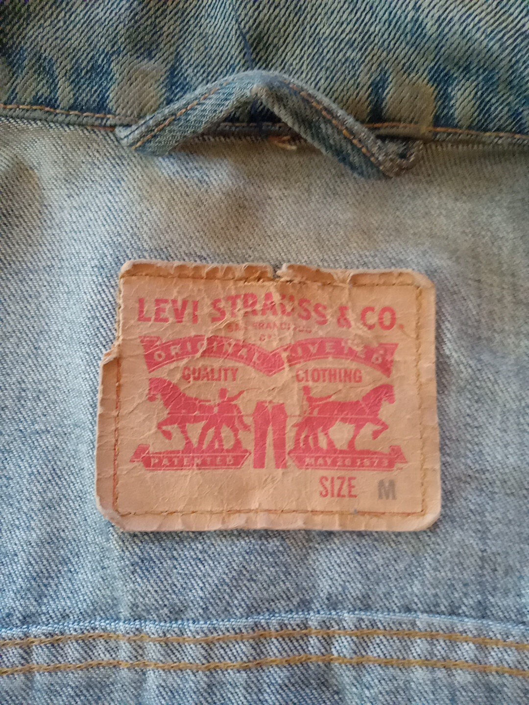 Levis Denim Jacket. Prototype Model. SEE DESCRIPT… - image 3