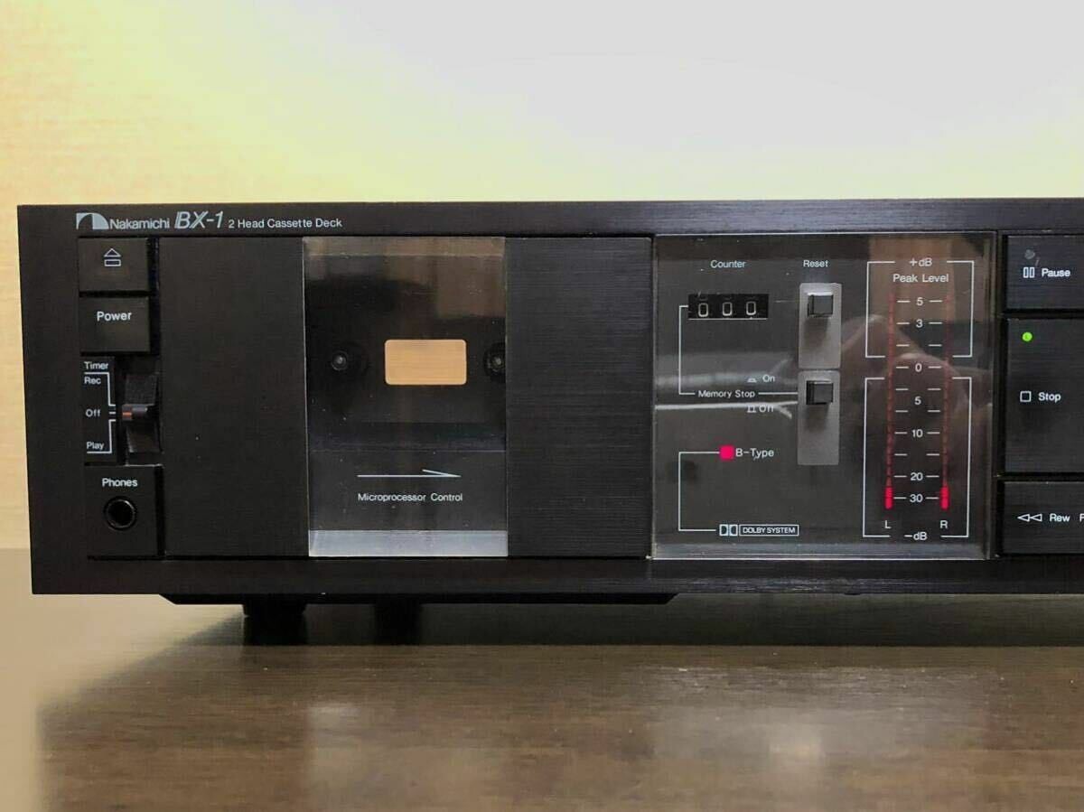 Nakamichi BX-1 Vintage Stereo Cassette Deck | Confirmed Operation