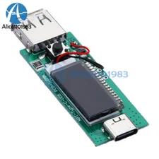 USB C PD Fast Charging Protocol Decoy Trigger Module Aging Test Board with LCD