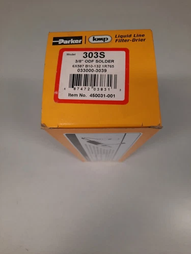 PARKER LIQUID LINE FILTER DRIER 3/8" SWEAT -  5 TON - 303S - 450031-001 - BR2