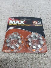 CVS Pharmacy Max Size 312 Hearing Aid Batteries 16 Pack