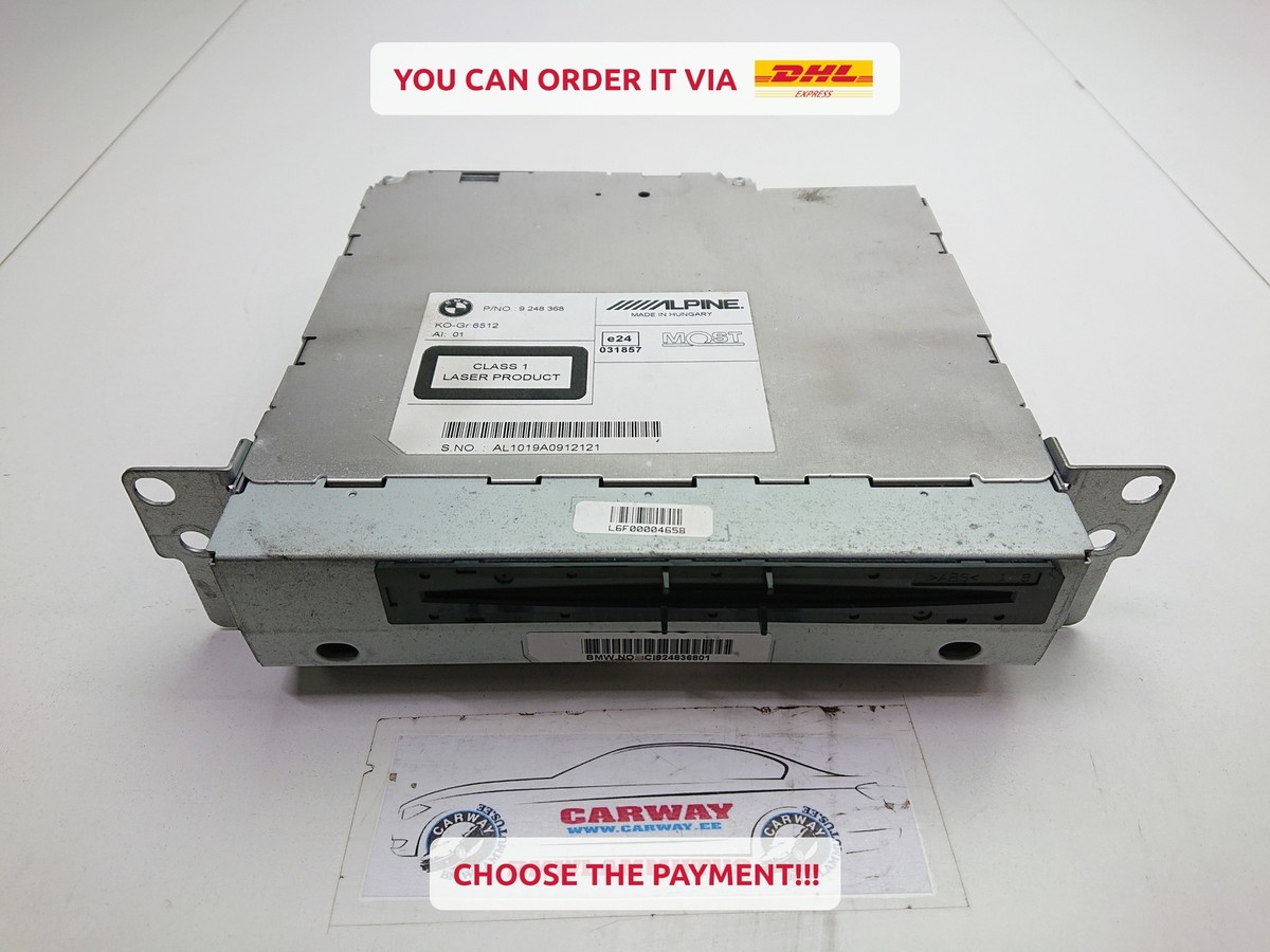 ✓✓✓BMW F10 F11 CD PLAYER CHAMP 2 ALPINE 9248368 65129248368  