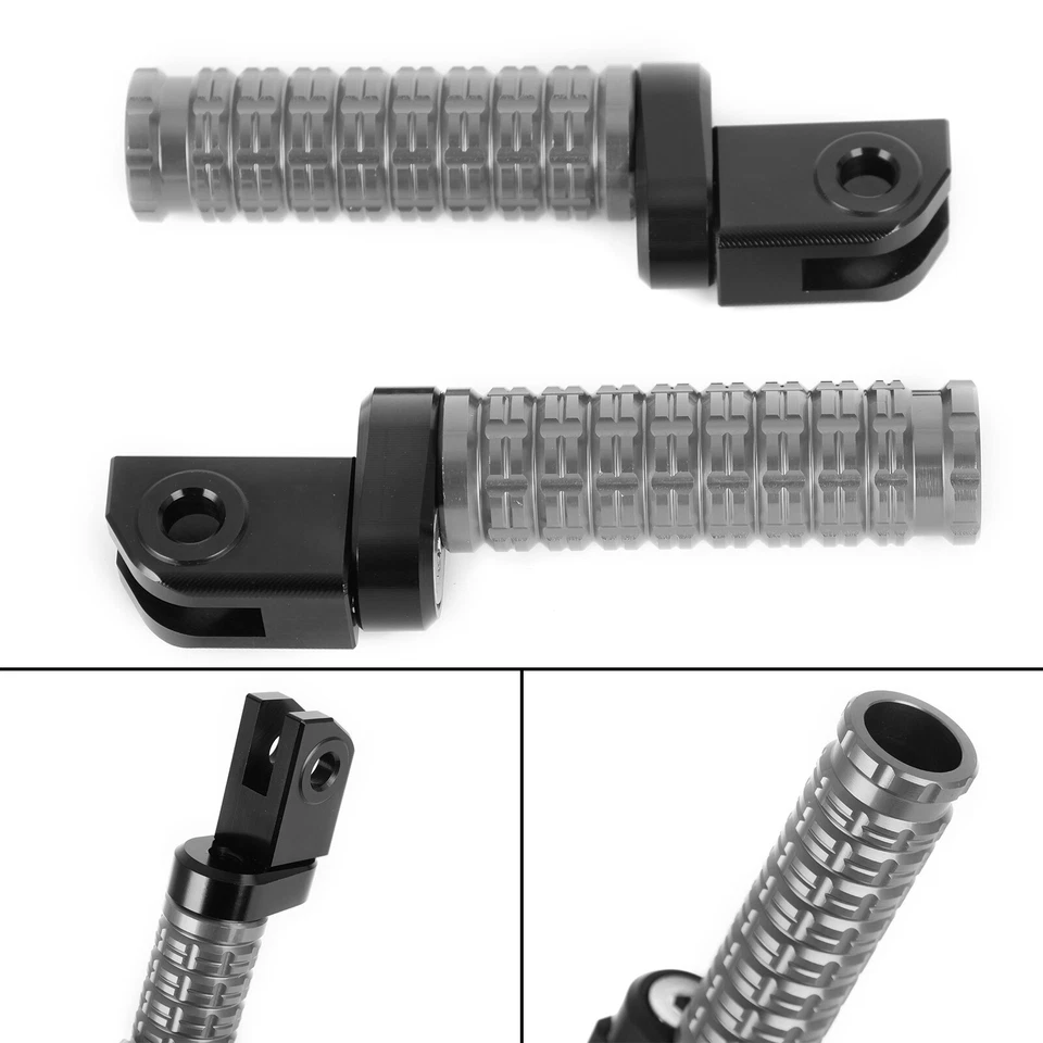 Reposapiés delanteros clavija para Aprilia RS660 Tuono 660 RSV4 de fábrica 2021-2022 gris Foto 2 de 4