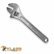 4" Heavy Duty Adjustable Wrench by KlassTools