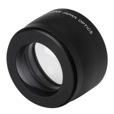 52mm 2x Teleobjektiv Telekonverter für Nikon AF S DX 18mm 55mm mit