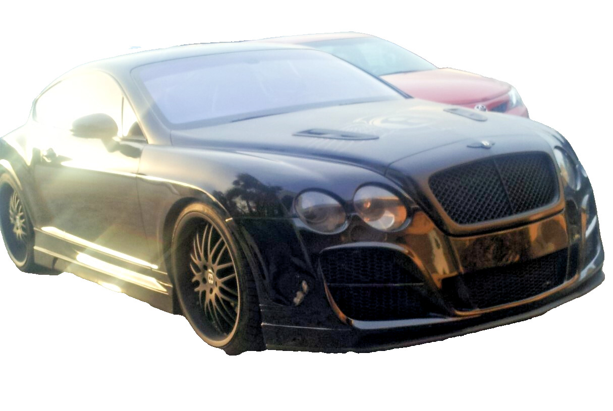 Bentley 05-11 Continental GT & GTC Pryor Front Bumper Cover and Frt Spoiler USA
