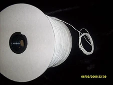 Square Braided 100% Cotton wick 6/0, 4/0, #2, #6