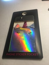 Phone Sticker Pocket ID holder Cash Holder