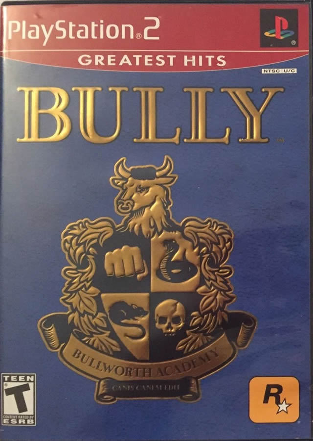 Bully Ps2 Original Americano Somente o disco Raro em Promoção na